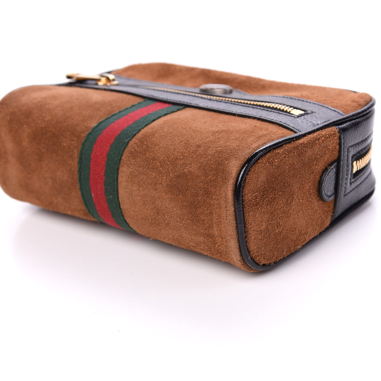 Suede Small Ophidia Belt Bag 75 30 Brown