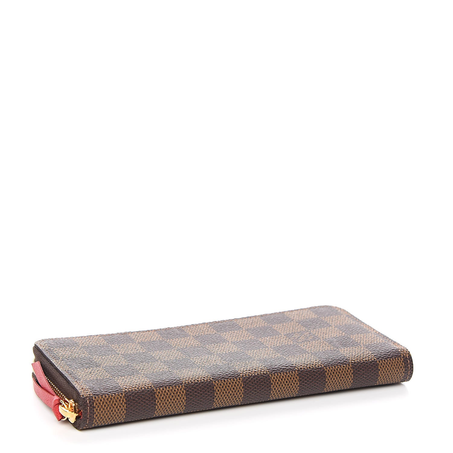 Louis Vuitton Damier Ebene Clemence Wallet Cherry 4 of 7
