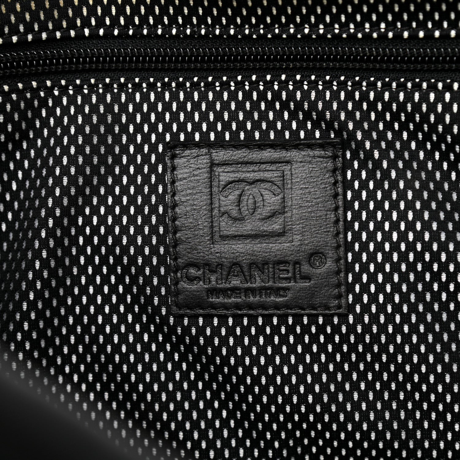 Chanel Coated Canvas Sport Messenger Black 5 of 11