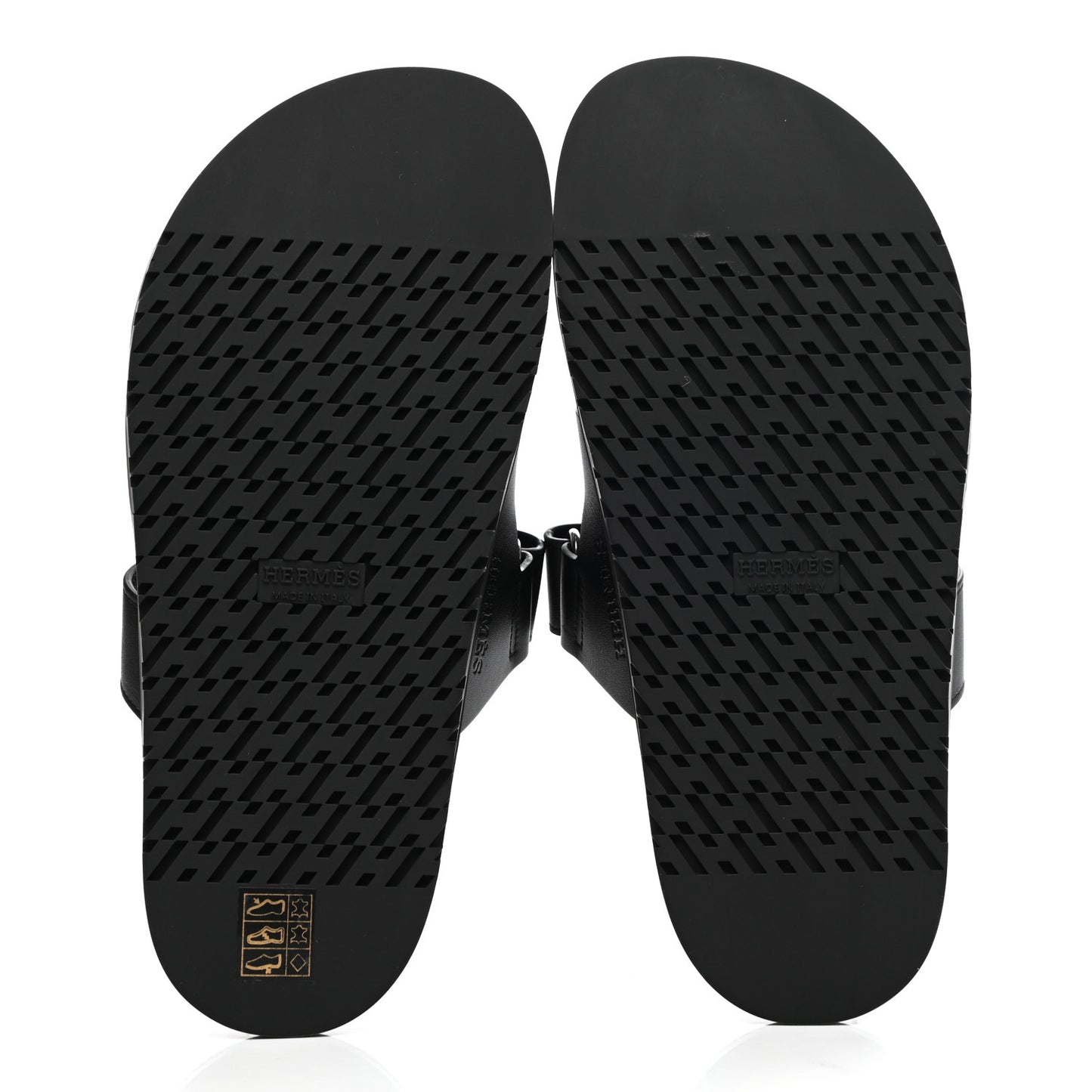 Calfskin Womens Chypre Sandals 38 Black