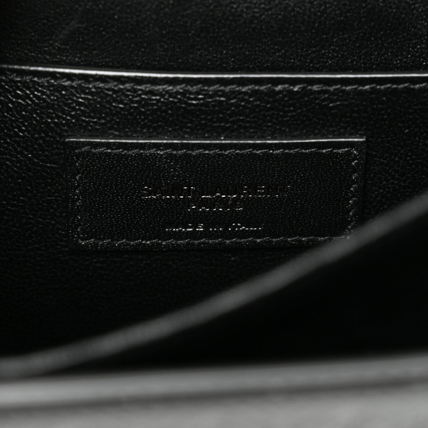 Patent Embossed Small Le Monogramme Satchel Black