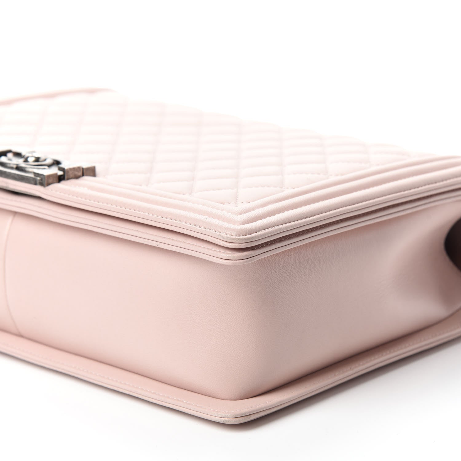 Chanel Lambskin Quilted Large Boy Flap Pink 7 of 13