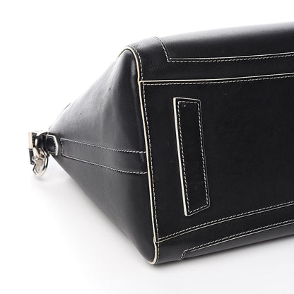 Givenchy Calfskin Contrast Stitched Medium Antigona Black 10 of 14