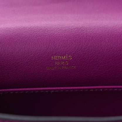 Hermes Swift Kelly Pochette Clutch Anemone 7 of 13