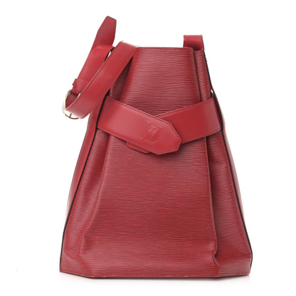 Louis Vuitton Epi Sac D'Epaule GM Castillan Red 3 of 11