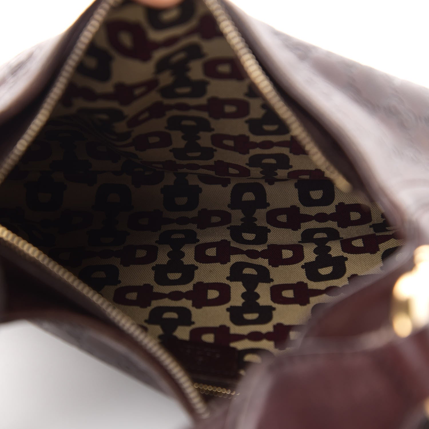 Gucci Guccissima Creole Hobo Chocolate 5 of 17