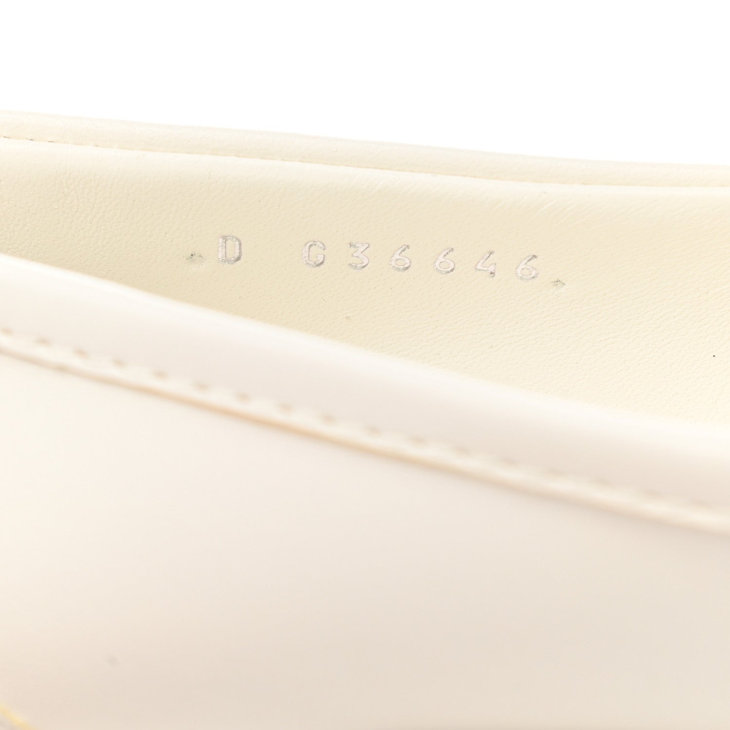 Chanel Lambskin Quilted CC Turnlock Loafers 38 White 8 of 9