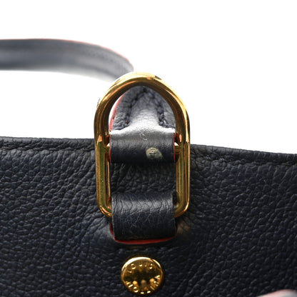 Louis Vuitton Empreinte Montaigne MM Marine Rouge 11 of 13