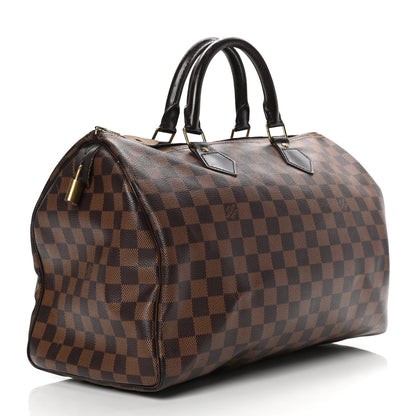 Louis Vuitton Damier Ebene Speedy 35 2 of 6