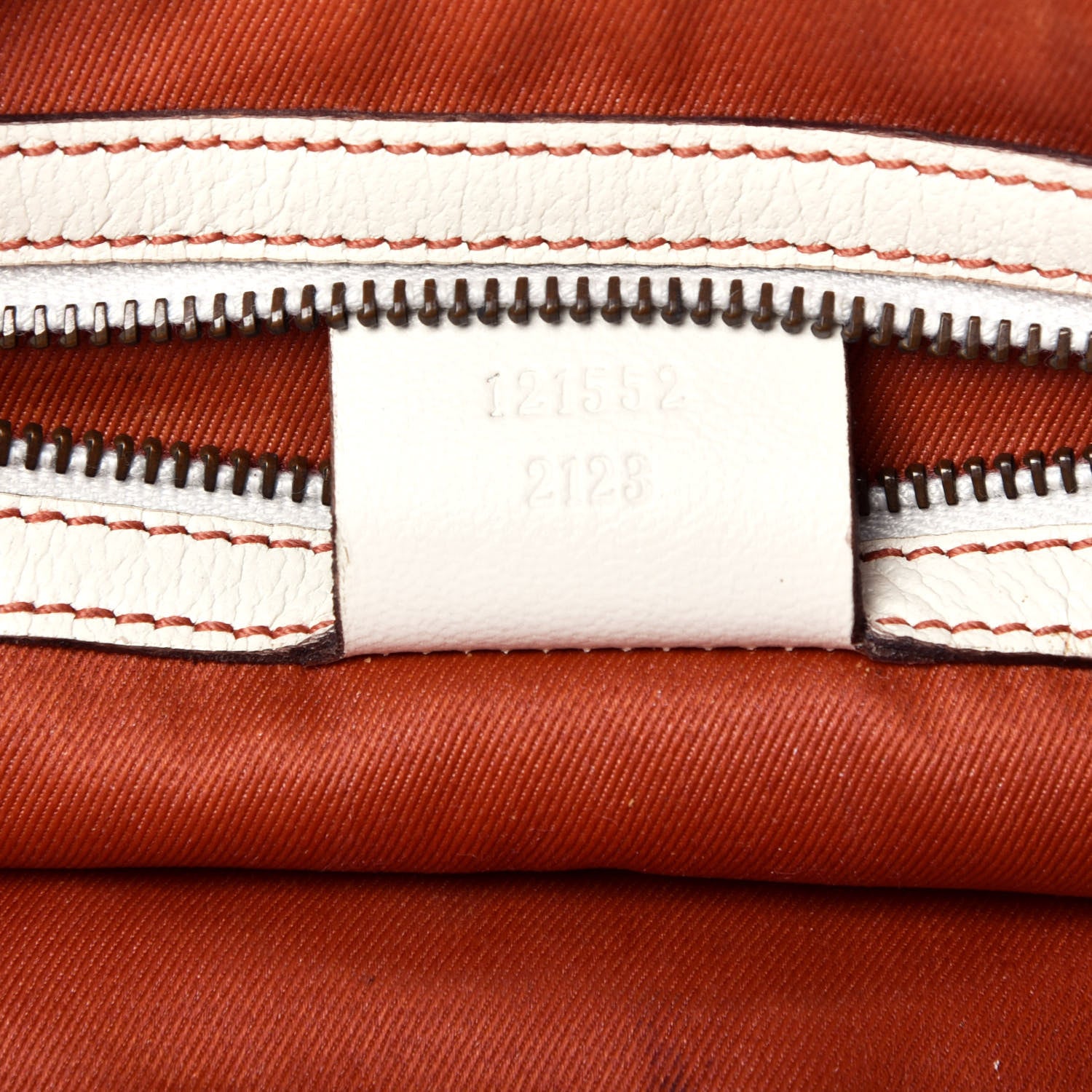 Gucci Calfskin Small Blondie Hobo White 7 of 9