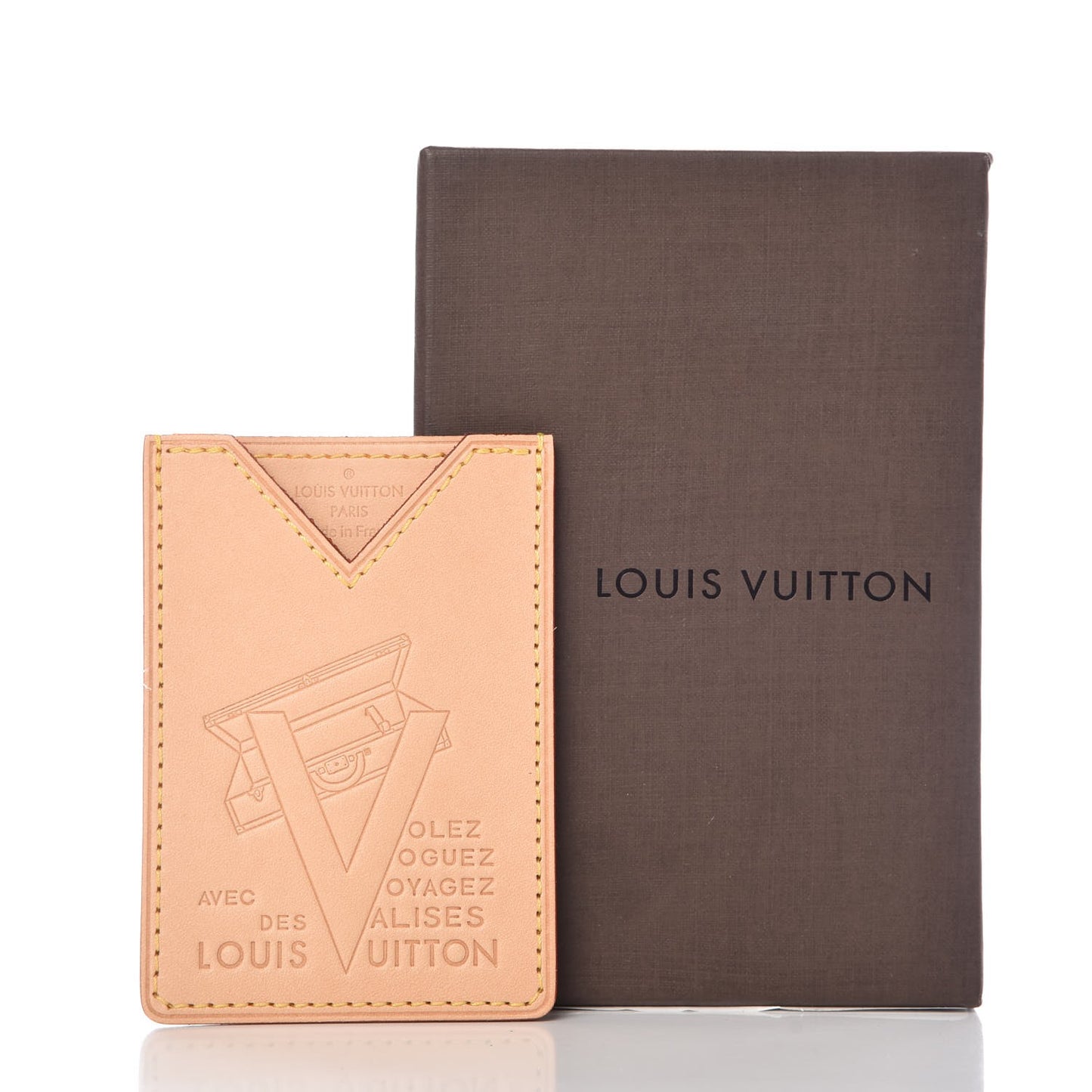 Vachetta Voyages Card Holder