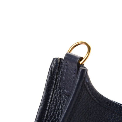 Hermes Taurillon Clemence Evelyne TPM Bleu Nuit 9 of 13