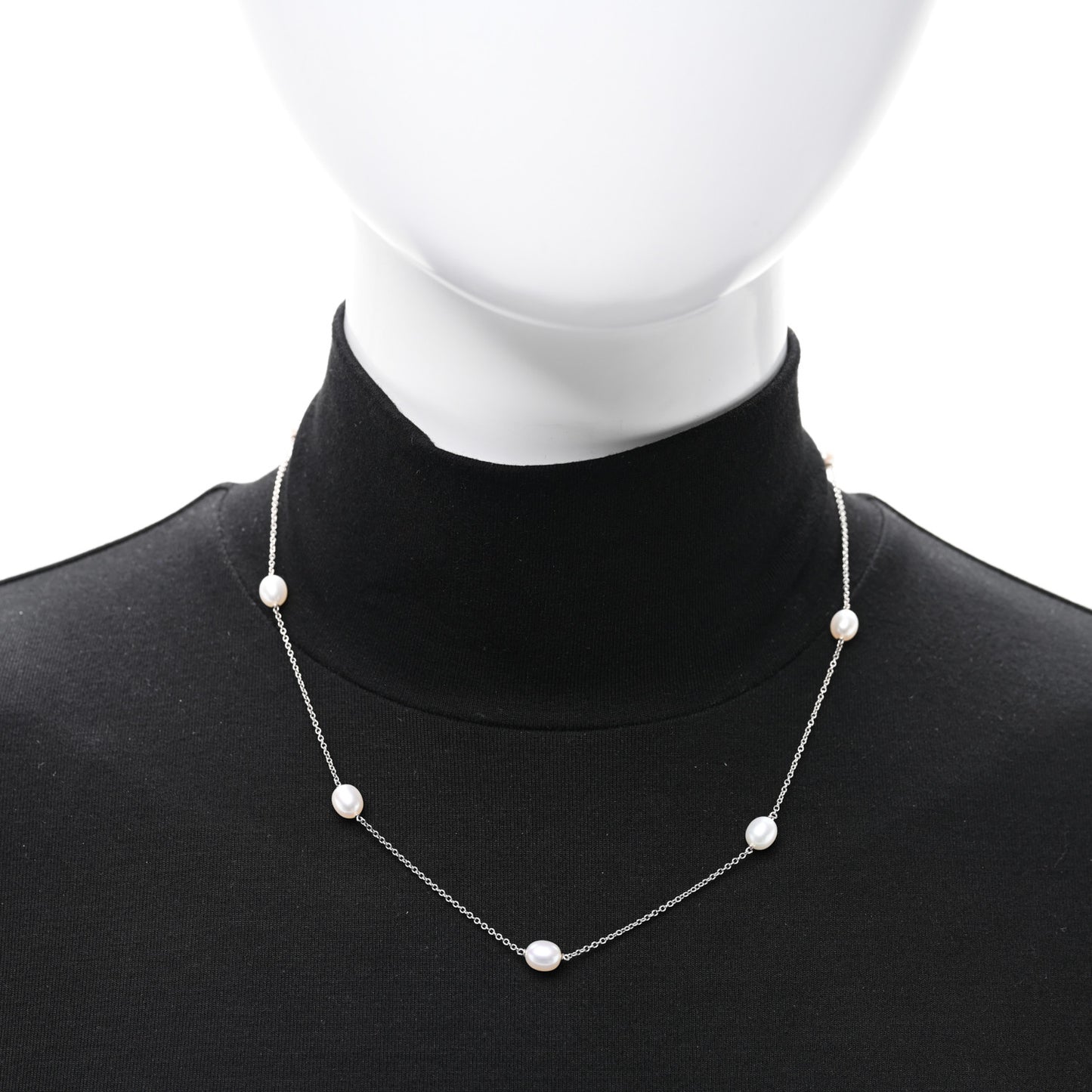 Sterling Silver Pearl Elsa Peretti Pearls By The Yard Necklace