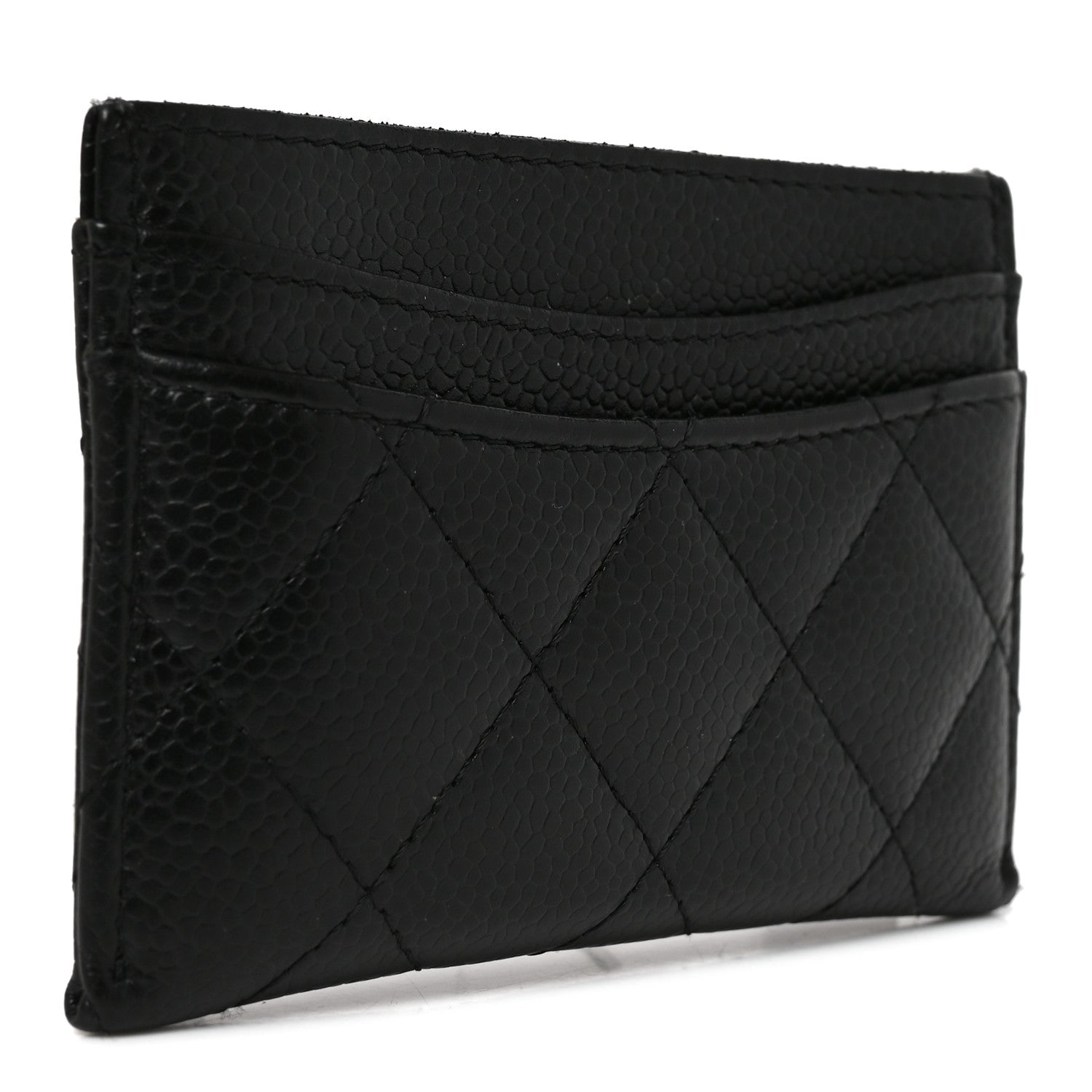 Chanel Caviar Quilted Card Holder Black 3 of 8