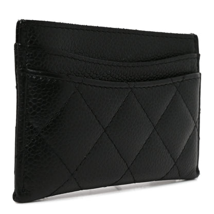 Chanel Caviar Quilted Card Holder Black 3 of 8