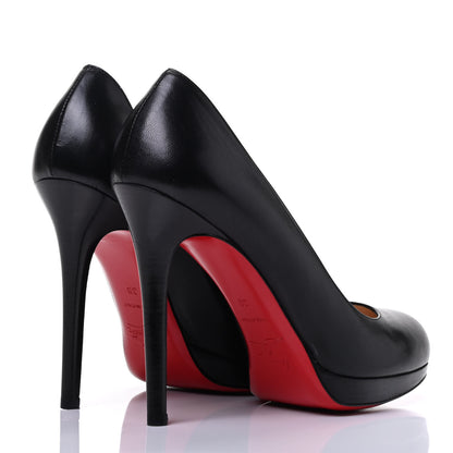 Christian Louboutin Kid New Simple 120 Pumps 38 Black 4 of 9