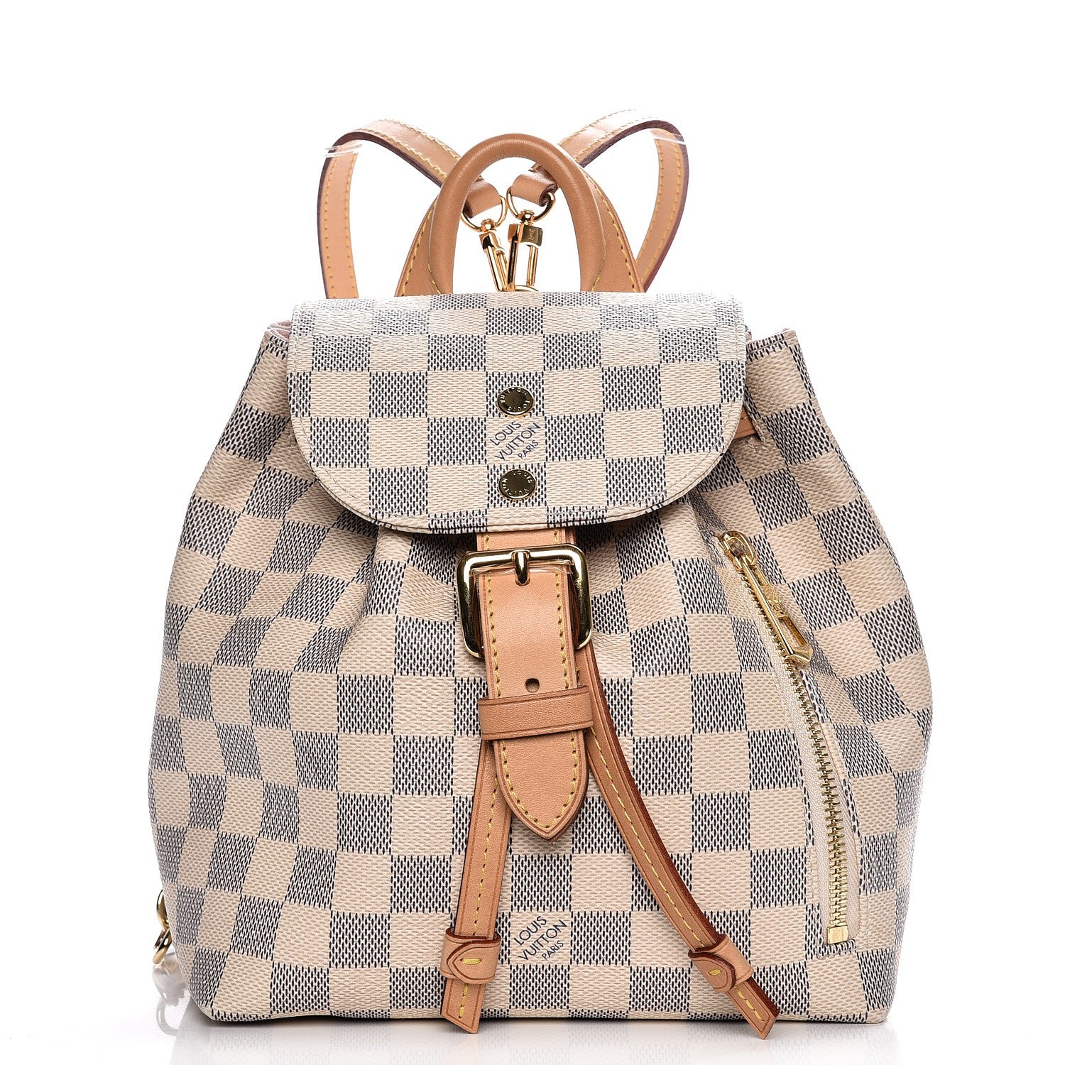 Louis Vuitton Damier Azur Sperone BB Backpack 1 of 10