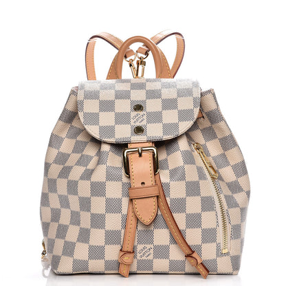 Louis Vuitton Damier Azur Sperone BB Backpack 1 of 10