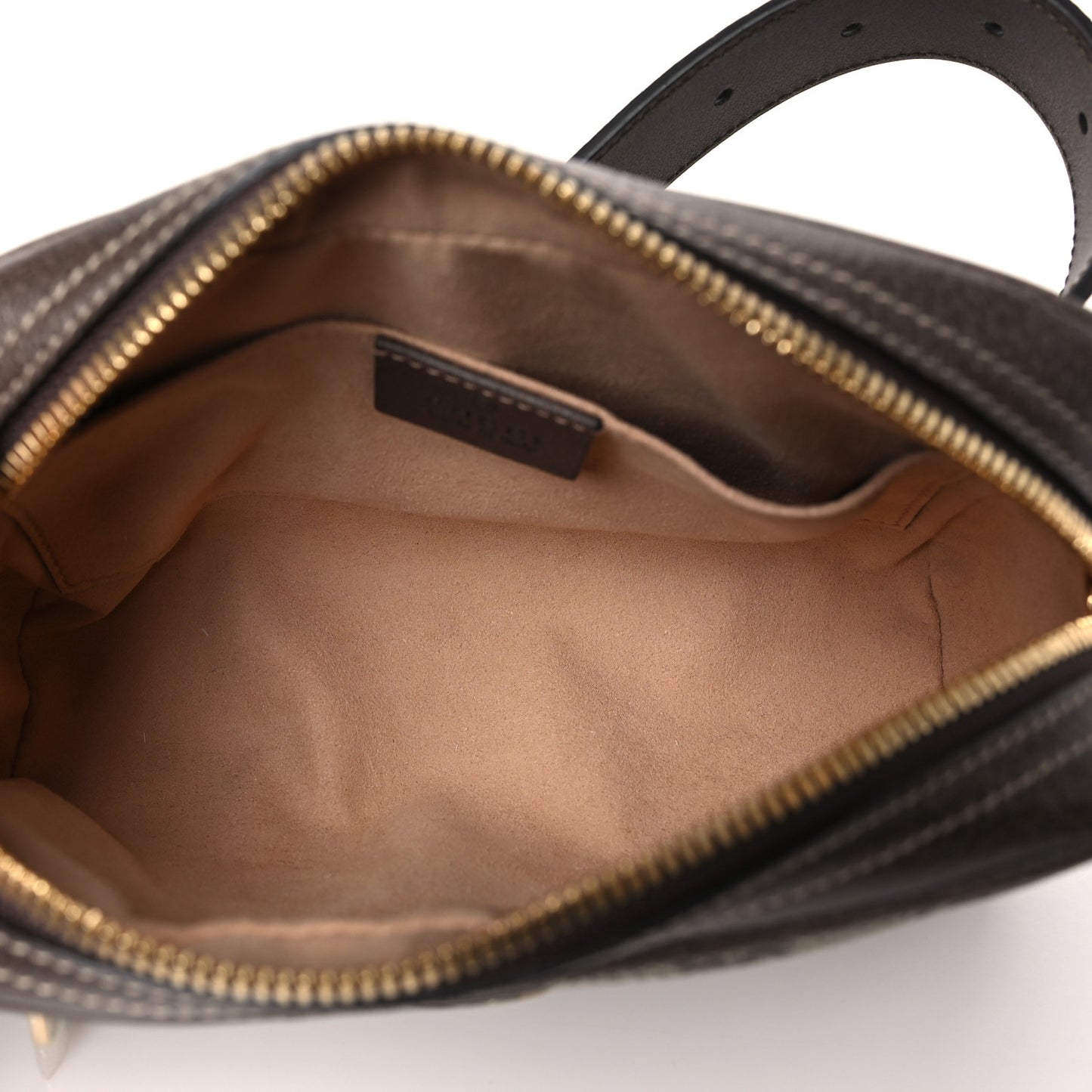 GG Supreme Monogram Small Ophidia Belt Bag 65 26 Dark Brown