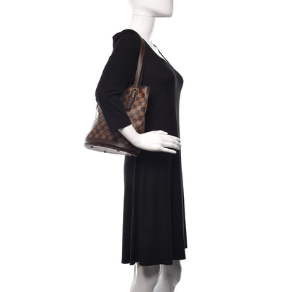 Louis Vuitton Damier Ebene Marais Bucket 23 2 of 10