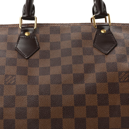 Louis Vuitton Damier Ebene Speedy 35 8 of 12
