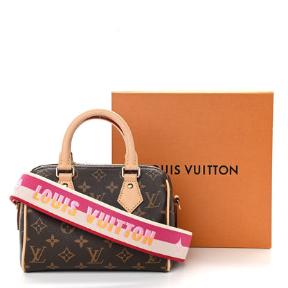 Louis Vuitton Monogram Speedy Bandouliere 20 Fuchsia 10 of 10