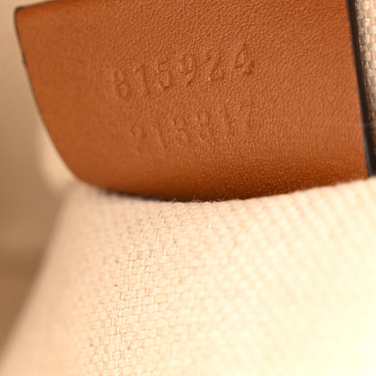 Gucci GG Supreme B Large Shoulder Bag Beige Dark Brown 8 of 13