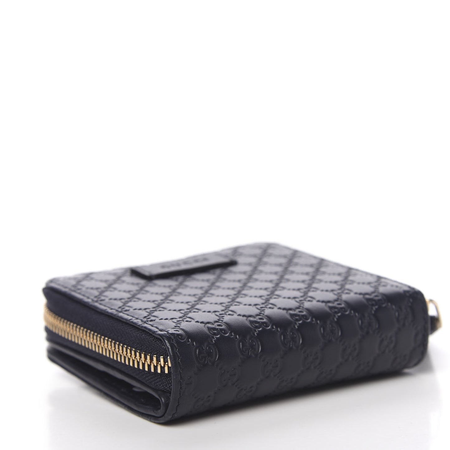 Microguccissima Compact Wallet Navy