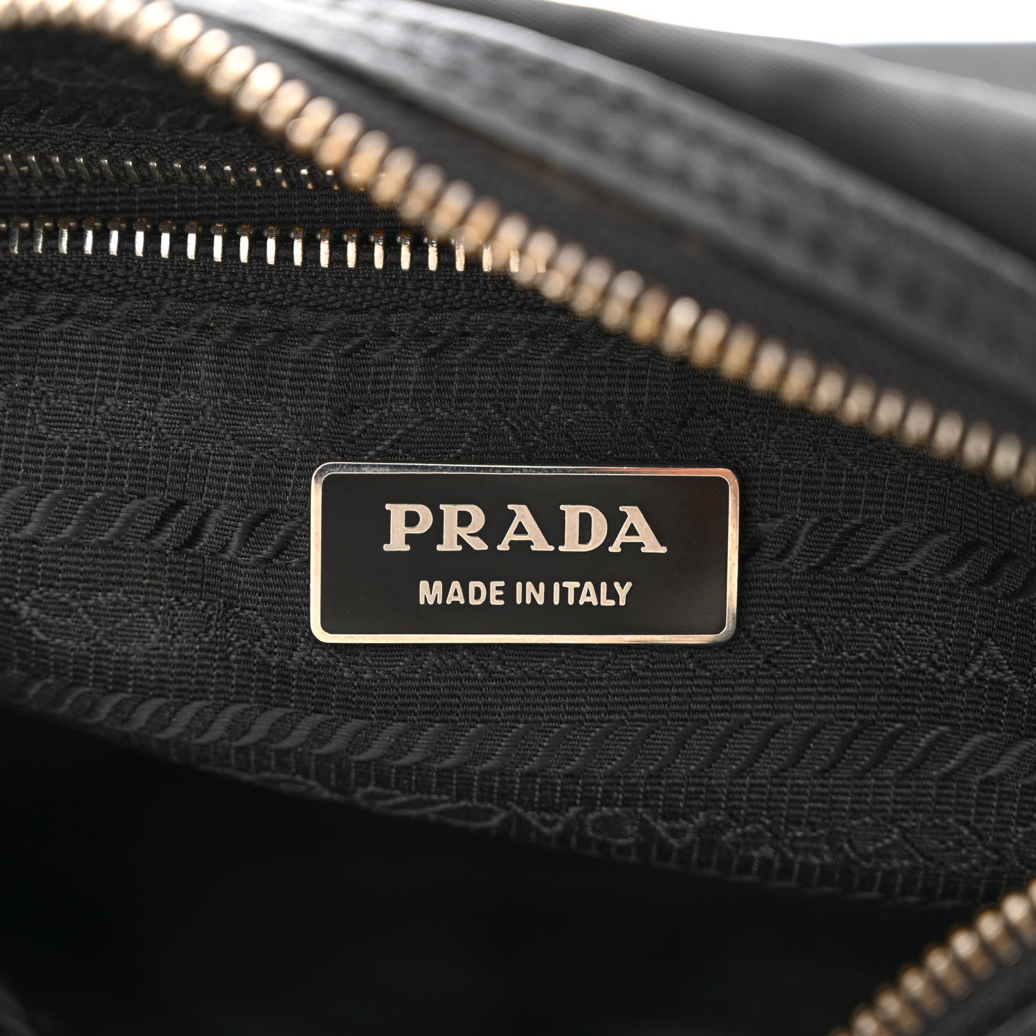 Prada Tessuto Nylon Hobo Black 6 of 12