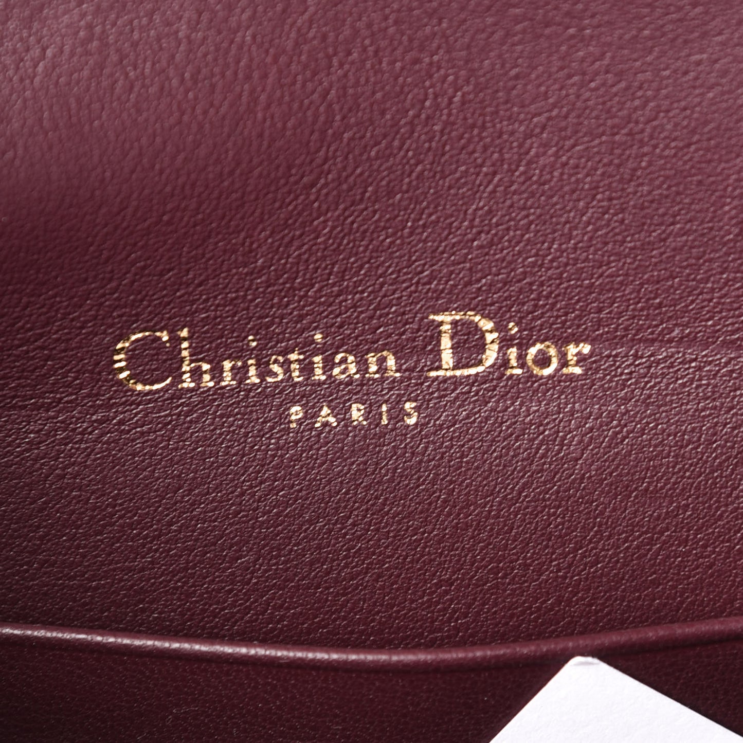 Oblique Saddle Belt Bag Bordeaux