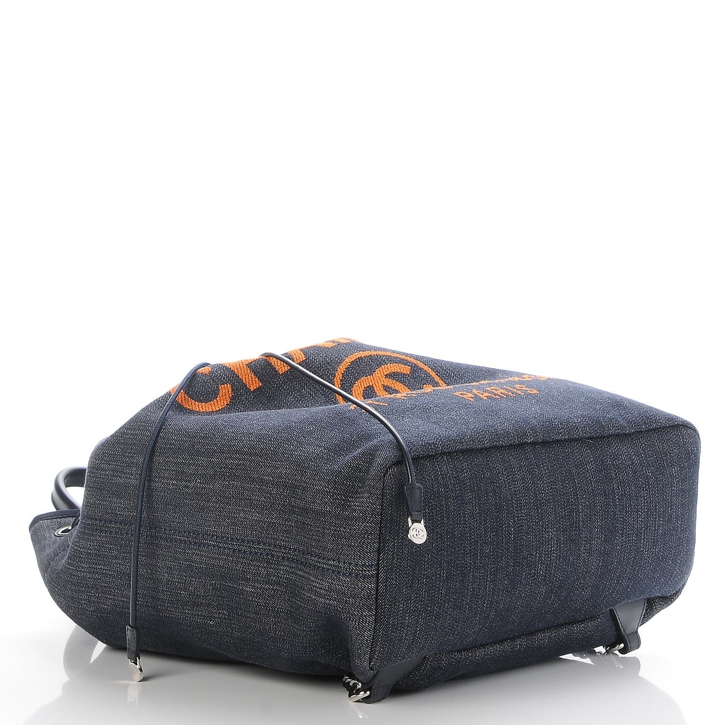 Canvas Large Deauville Backpack Denim Blue