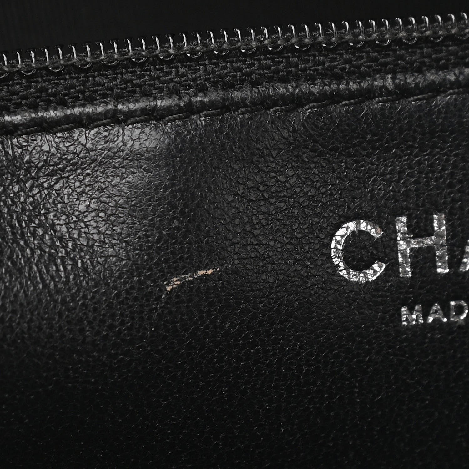 Chanel Metallic Aged Calfskin Quilted Medium Reissue Camera Case Black 9 of 11