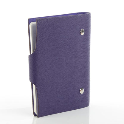 Hermes Togo Ulysse PM Notebook Cover Iris 3 of 7