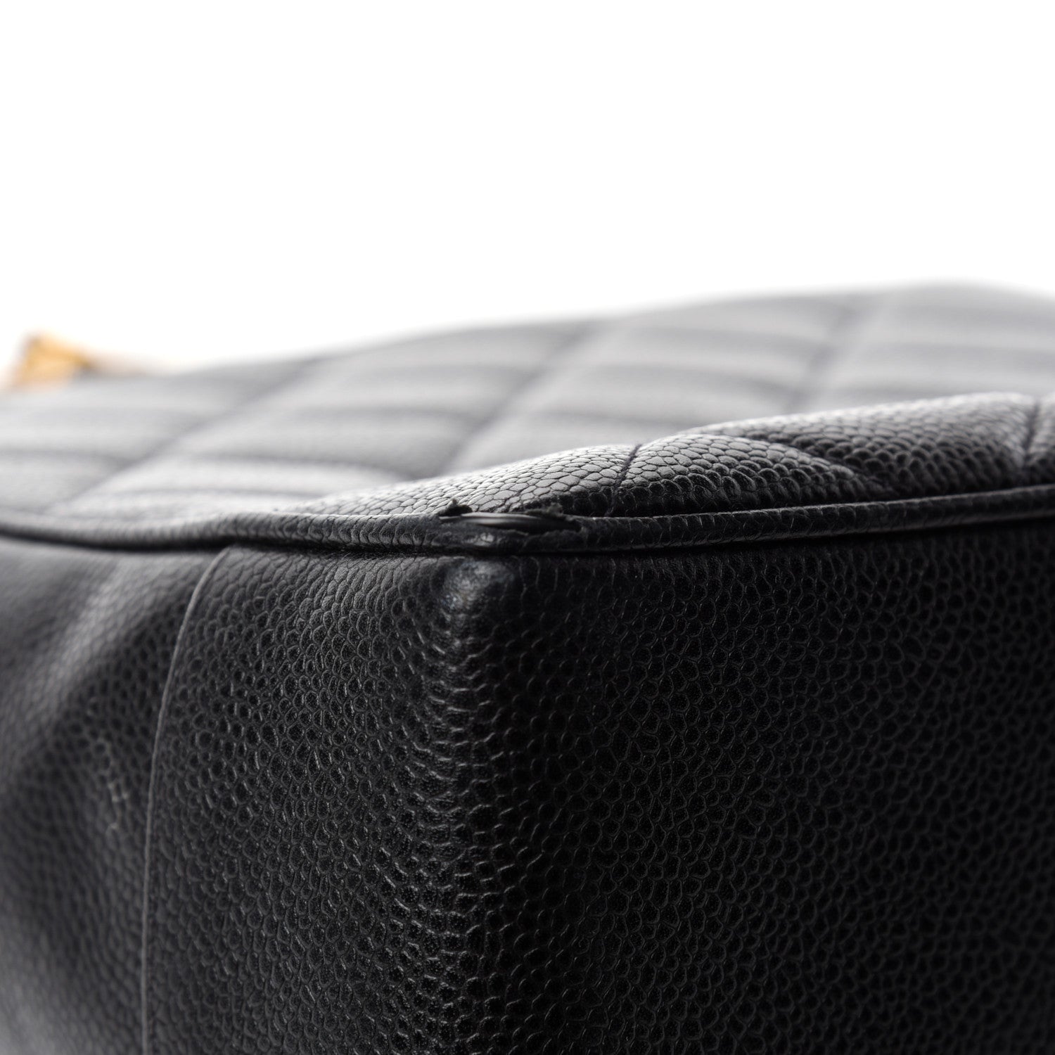 Chanel Caviar Quilted Shoulder Bag Black 8 of 13