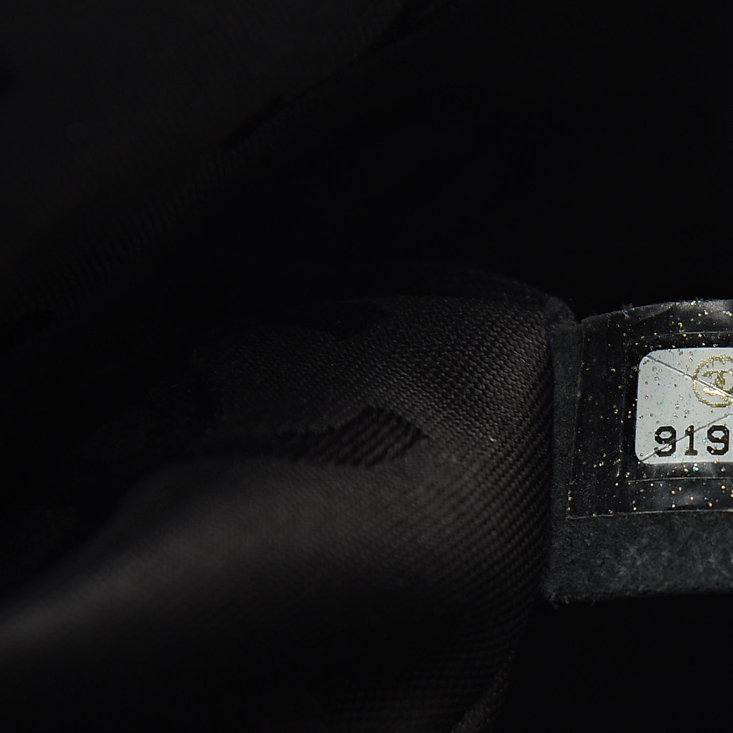 Chanel Caviar CC Stitched Flap Shoulder Bag Black 7 of 11