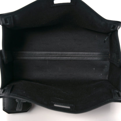 Fendi Glazed Fabric Vitello Century FF 1974 Stamp Patch Mini Peekaboo Defender Cover Mogano Panna Black 5 of 12