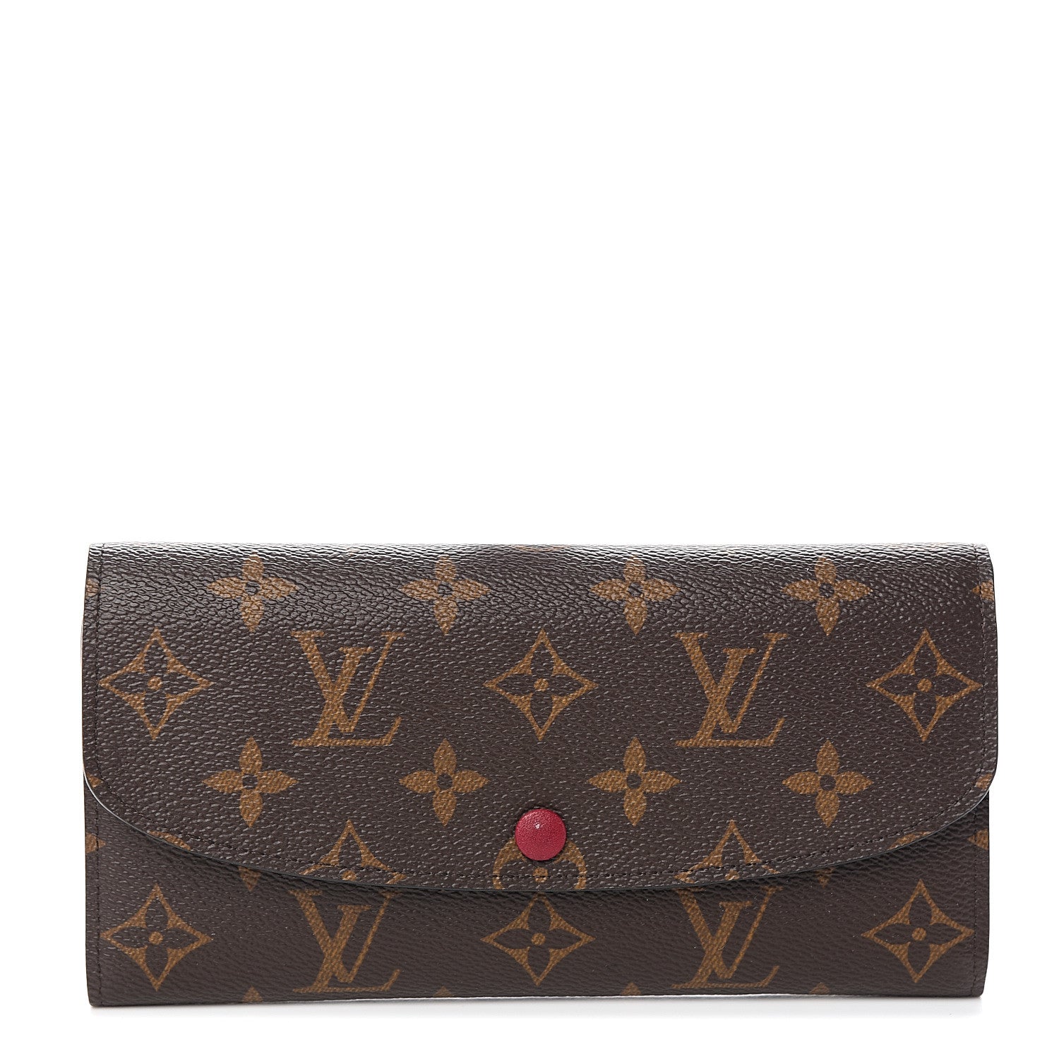 Louis Vuitton Monogram Emilie Wallet Fuchsia 1 of 8