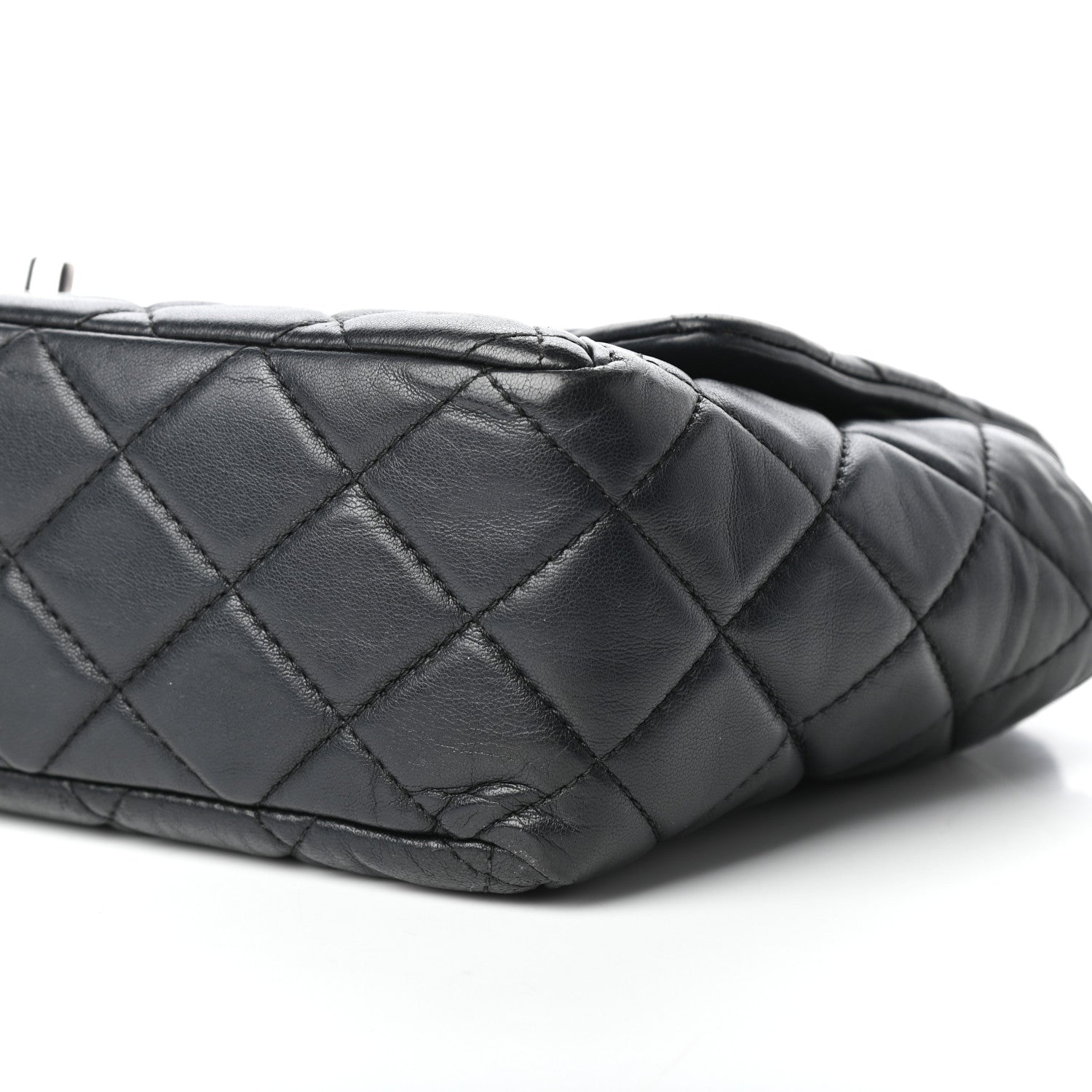 Chanel Lambskin Quilted Large Around Pockets Flap Black 9 of 9