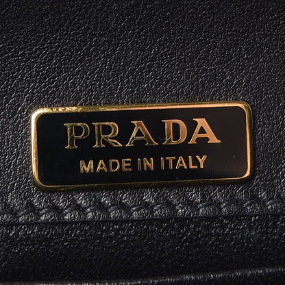 Prada City Calf Saffiano Cahier Bag Black 6 of 6