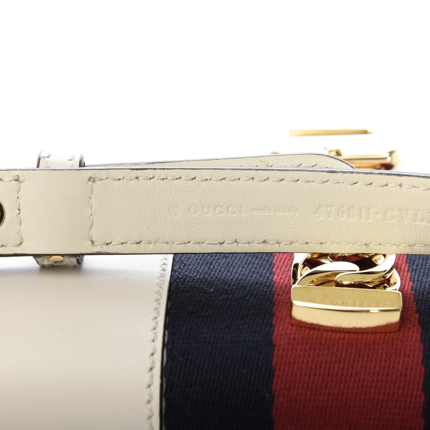 Calfskin Sylvie Belt Bag Off White