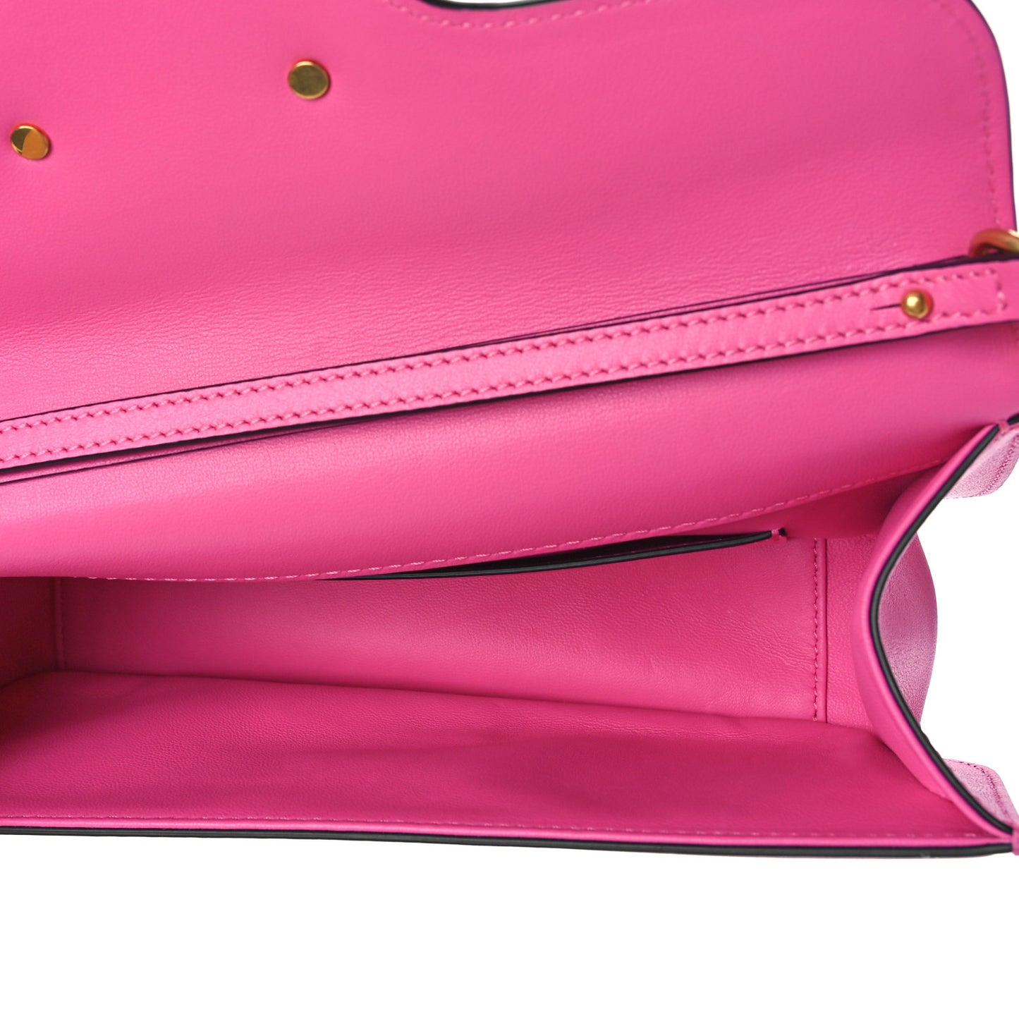 Calfskin Vlogo Loco Shoulder Bag Feminine Pink