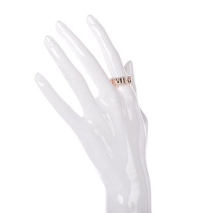 Tiffany 18K Rose Gold Diamond Atlas Open Pave Ring 56 7.5 2 of 4