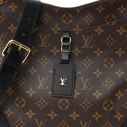 Louis Vuitton Monogram Odeon MM Black 6 of 9