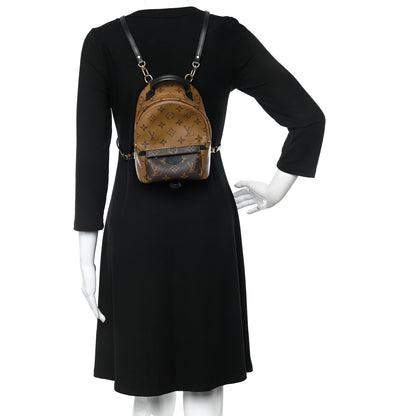 Louis Vuitton Reverse Monogram Palm Springs Backpack Mini 2 of 9