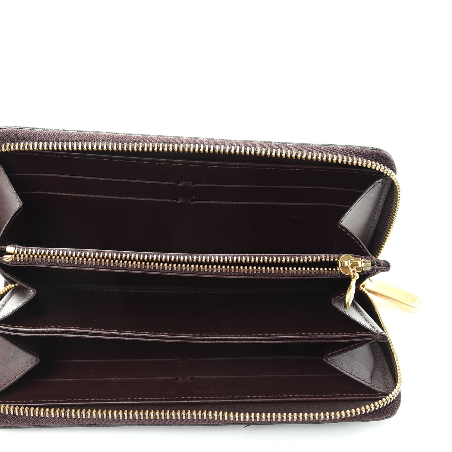 Louis Vuitton Vernis Zippy Wallet Amarante 5 of 7