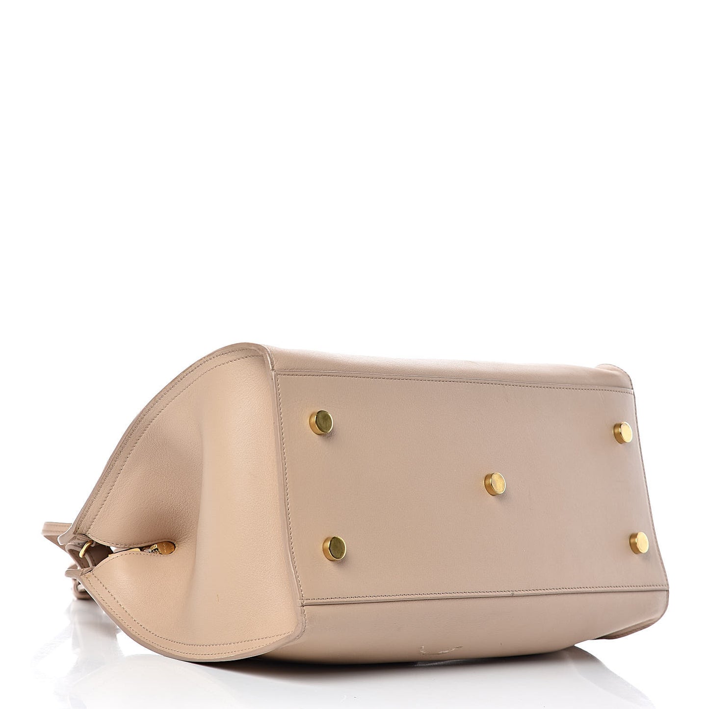 Smooth Calfskin Small Monogram Cabas Beige