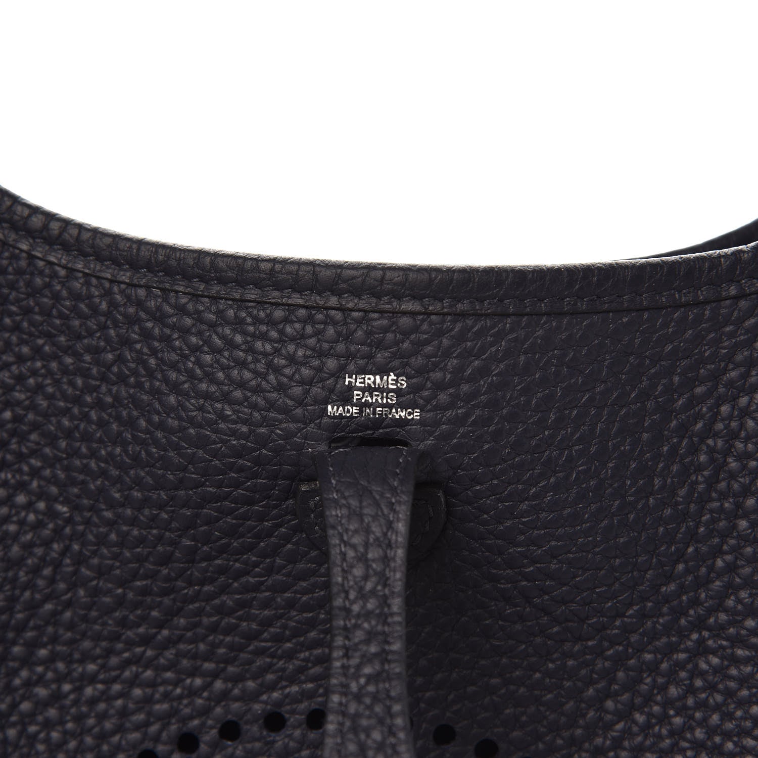 Hermes Taurillon Clemence Amazone Evelyne TPM Bleu Nuit Bleu Indigo 7 of 9