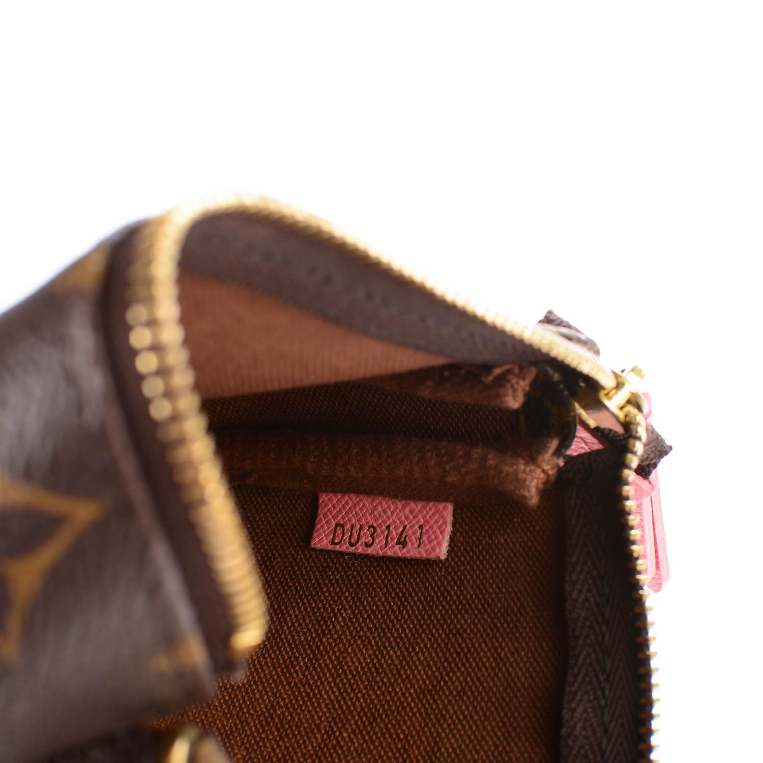 Louis Vuitton Monogram Illustre Mini Pochette Accessories Rose 6 of 7
