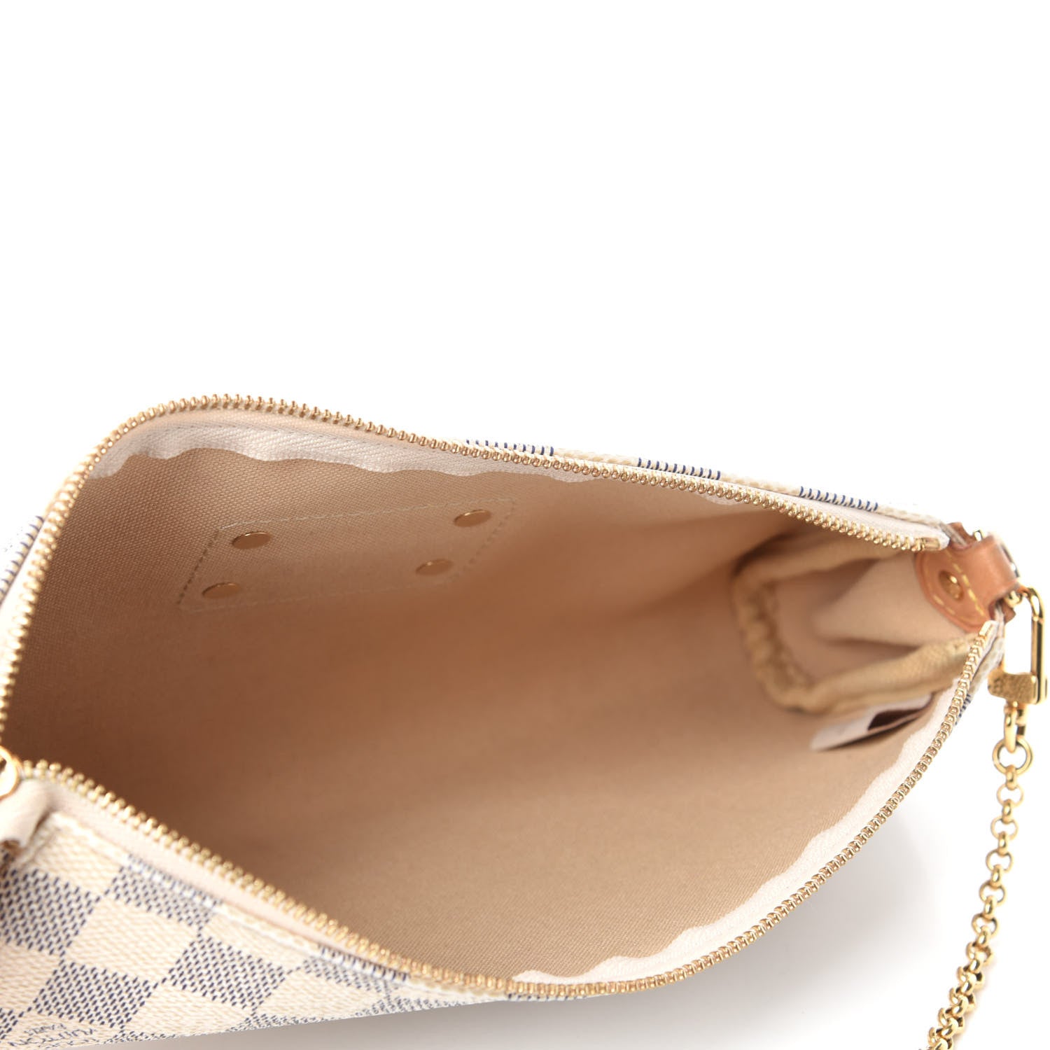 Louis Vuitton Damier Azur Eva Clutch 5 of 11