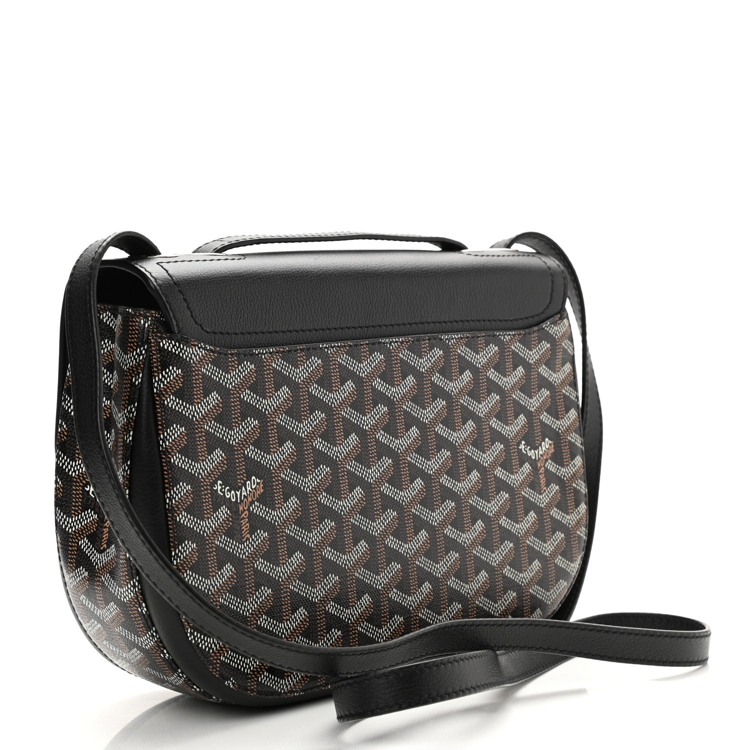 Goyard Goyardine 233 Shoulder Bag Black 2 of 6